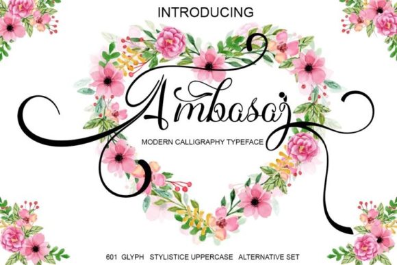 Ambasaj: A Timeless Handwritten Font for Elegant Editorial Design