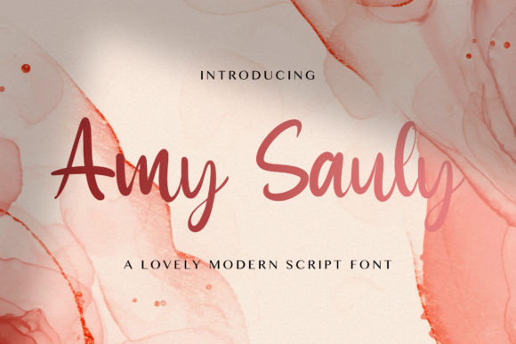 Amy Sauly: A Delicate Script Font for Elegant Web Design