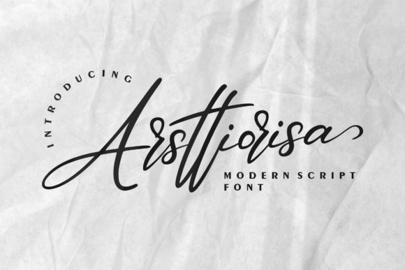 Arsttiorisa: A Chic Handwritten Font for Modern Branding Projects
