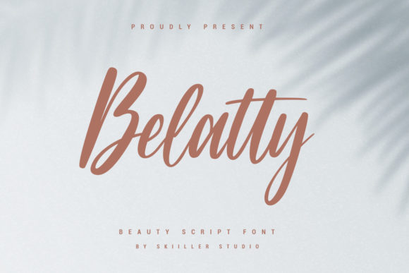 Belatty: A Dainty Handwritten Font for Elegant Web Typography
