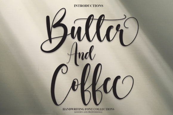 Butter and Coffee Font: Elevating Web Design with Handwritten Elegance