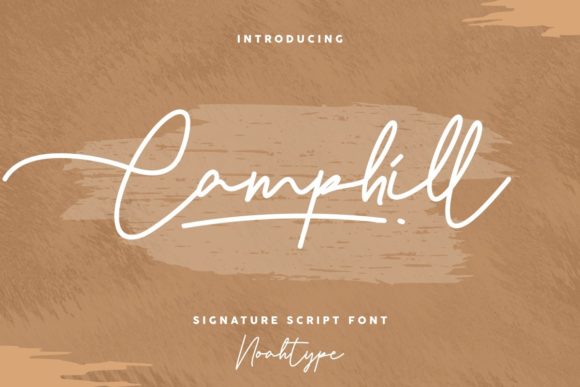 Camphill: A Charming Script Font for Elegant Branding