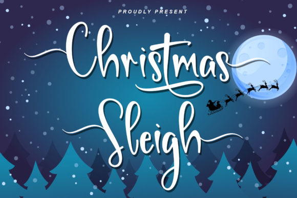 Christmas Sleigh Font: Festive Typography for Scroll-Stopping Holiday Marketing