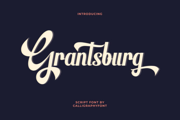 Grantsburg Font: Elevate Your Brand with a Bold Handwritten Look
