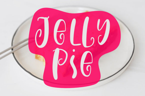Jelly Pie: A Playful Handwritten Font for Whimsical Design Projects