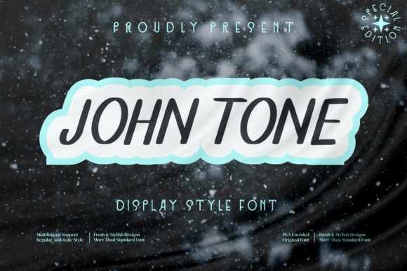 John Tone: A Handwritten Font for Authentic Marketing Campaigns