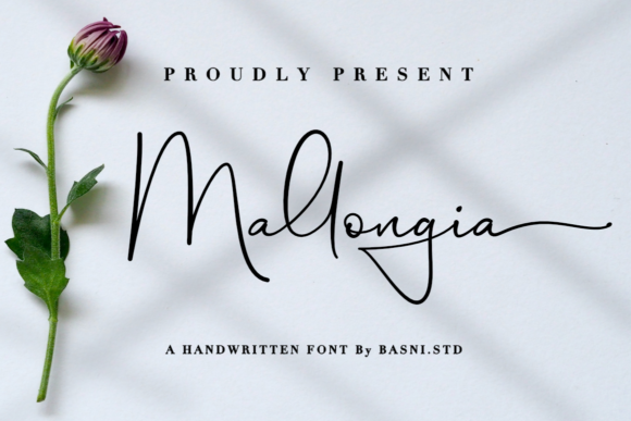 Mallongia: A Modern Handwritten Font That Elevates Maker Branding and Product Design
