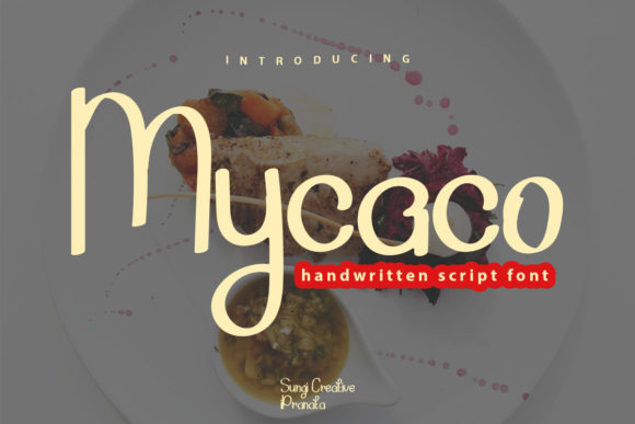 Mycaco: A Versatile Handwritten Font for Creative Projects