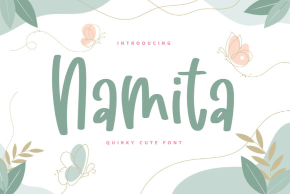 Namita: A Fun Handwritten Font for Crafters and Sellers
