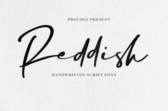 Reddish: A Delicate Script Handwritten Font for Elegant Brand Campaigns