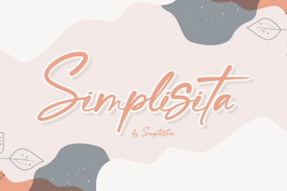 Simplisita: A Delicate Handwritten Font for Elegant Brand Campaigns