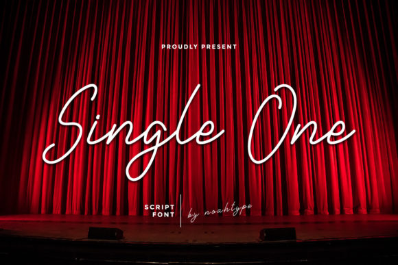 Single One: A Script Handwritten Font That Elevates Every Maker’s Design