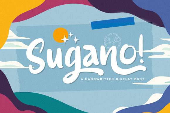 Sugano: A Delicate Script Handwritten Font for Elegant Editorial Design